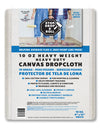 Canvas Drop Cloths | Heavy Weight | 10 Oz. | Protective Tarp