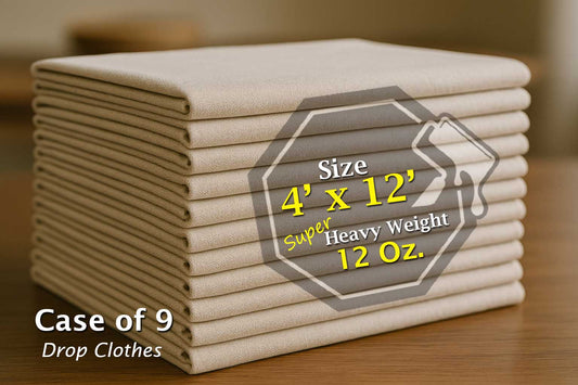 Canvas Drop Cloth Super Heavy Weight 12 Oz.
