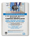 Canvas Drop Cloths | Medium Weight | 8 oz. | Protective Tarp