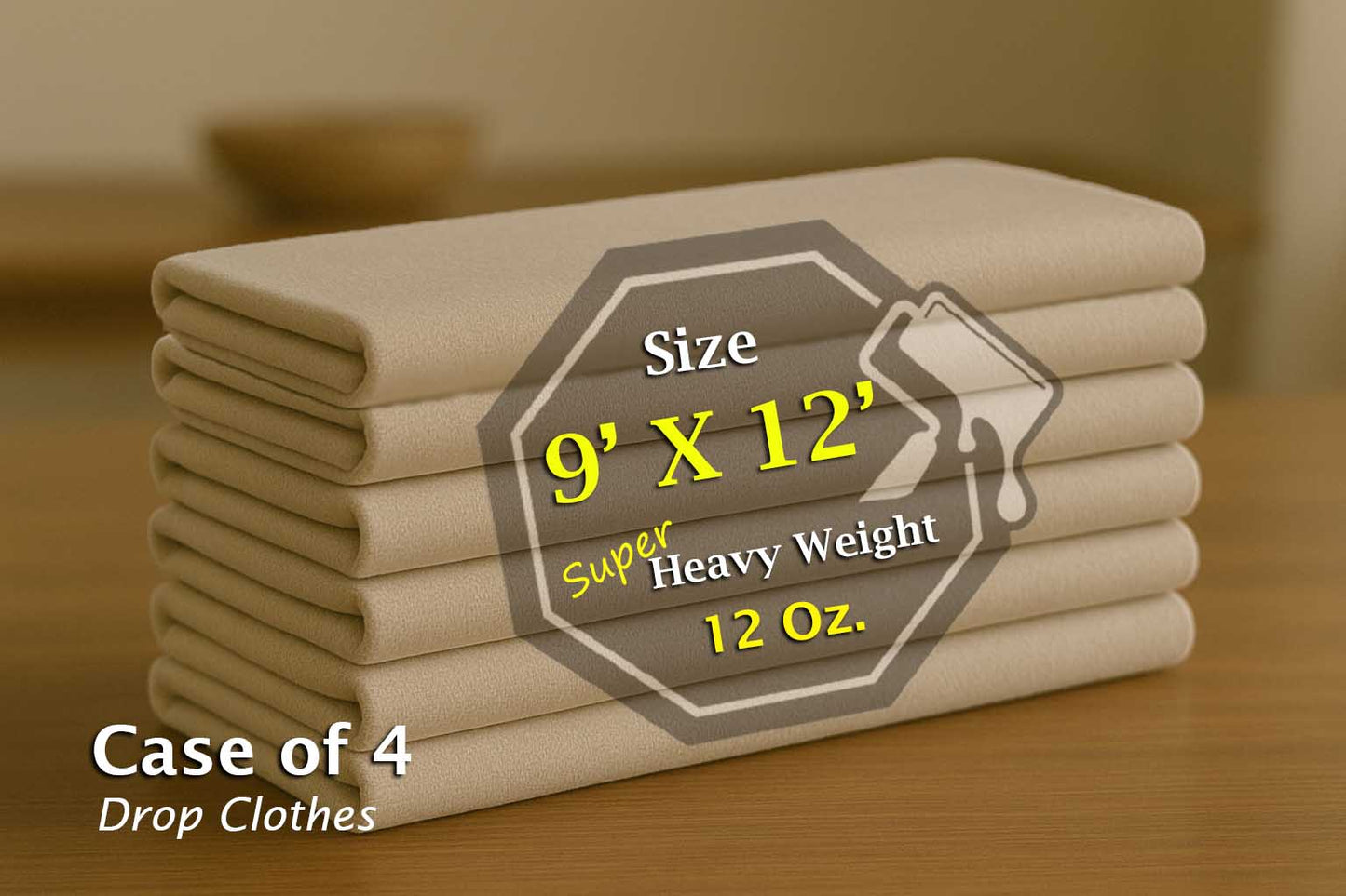 Canvas Drop Cloth Super Heavy Weight 12 Oz.